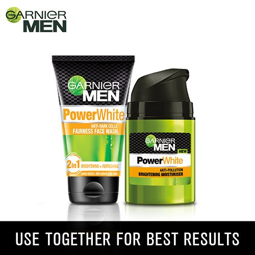 For Best Results Try the Garnier Men Power White Range